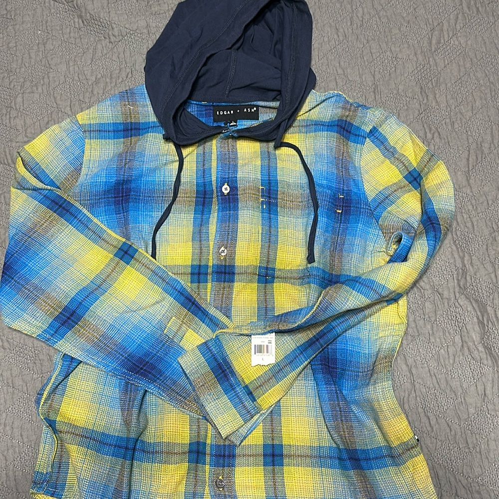 Men’s Hooded Flannel
